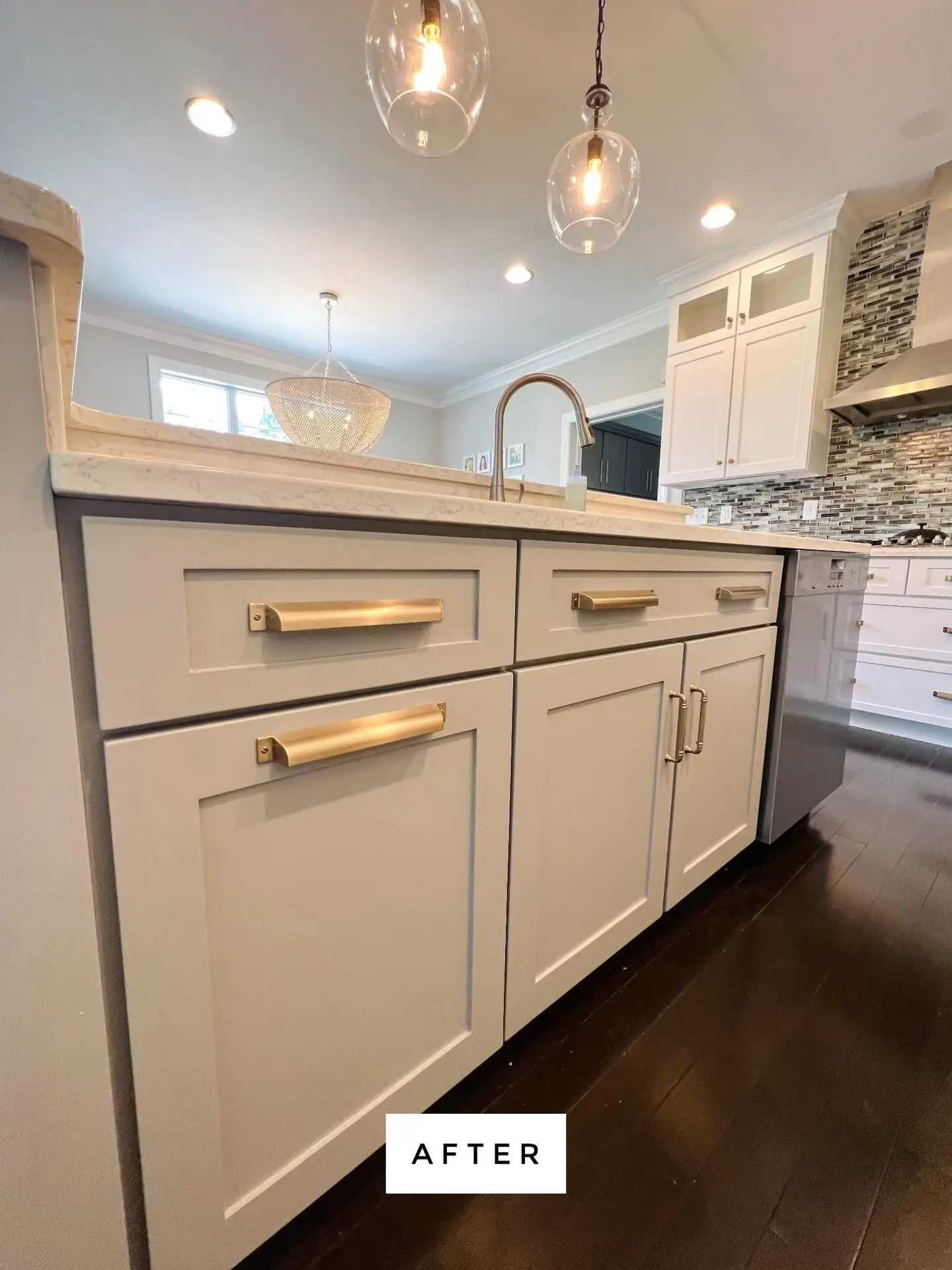 Sleek dual color paint upgrade finish